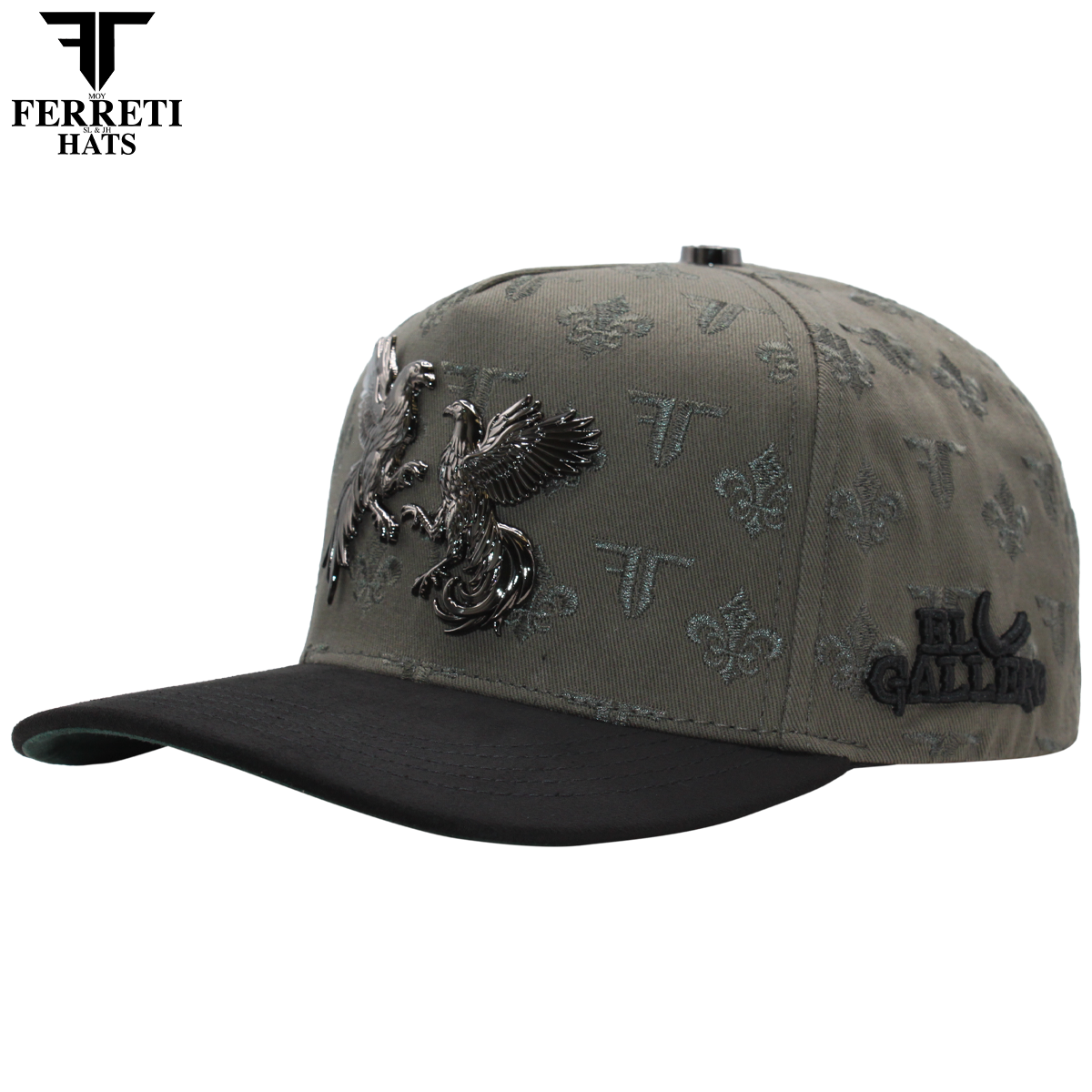 FERRETI HATS PREMIUM FT180 Gallos Baseball Cap For Men