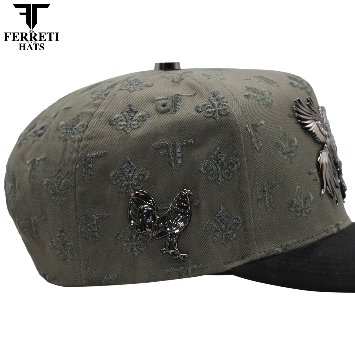 FERRETI HATS PREMIUM FT180 Gallos Baseball Cap For Men