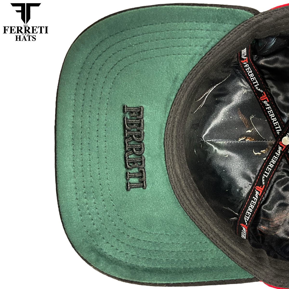 FERRETI HATS PREMIUM FT180 Gallos Baseball Cap For Men