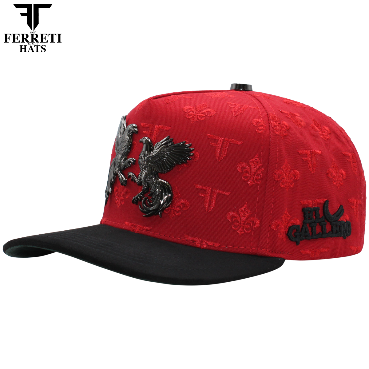 FERRETI HATS PREMIUM FT180 Gallos Baseball Cap For Men