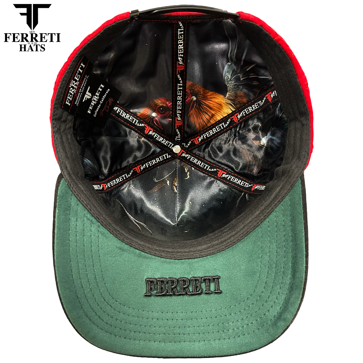 FERRETI HATS PREMIUM FT180 Gallos Baseball Cap For Men