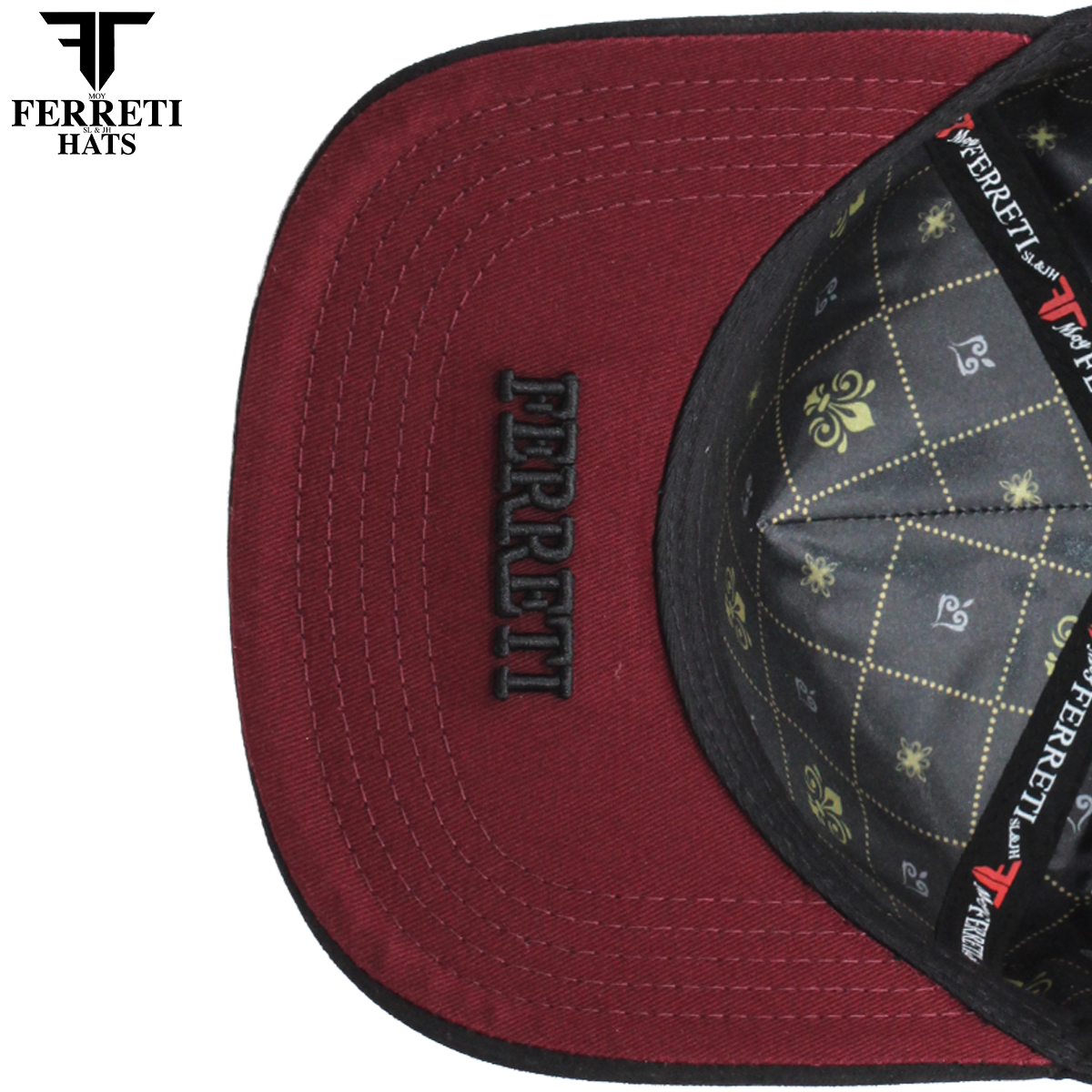 FERRETI HATS PREMIUM FT181 El Giro Baseball Cap for Men