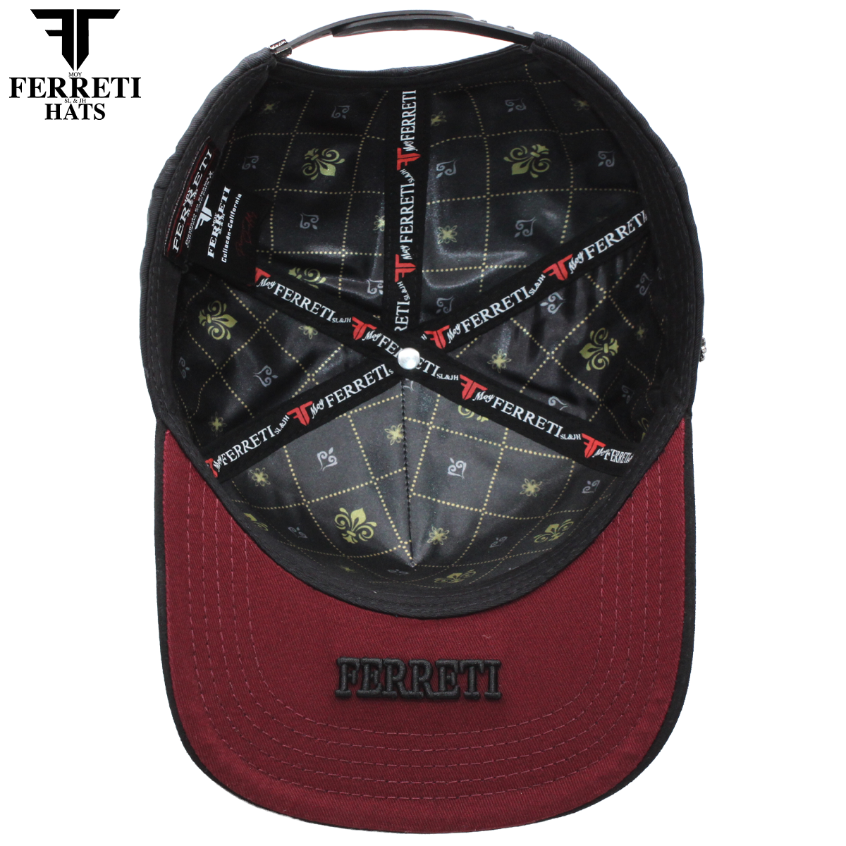 FERRETI HATS PREMIUM FT181 El Giro Baseball Cap for Men
