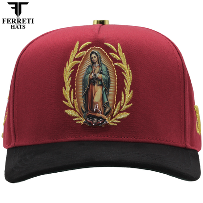 FERRETI HATS PREMIUM FT185 La Virgen Baseball Cap For Men