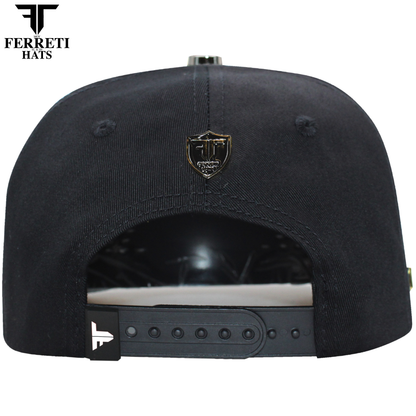 FERRETI HATS PREMIUM FT188 Skull and Rose