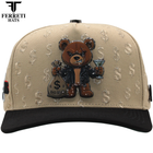 FERRETI HATS PREMIUM FT190 Bad Bear Baseball Cap For Men