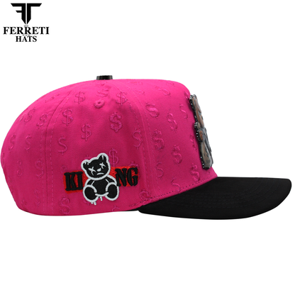 FERRETI HATS PREMIUM FT190 Bad Bear Baseball Cap For Men