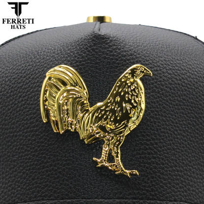 FERRETI HATS PREMIUM FT192 Mr Gallo Malla Negro P.U. Baseball Cap For men