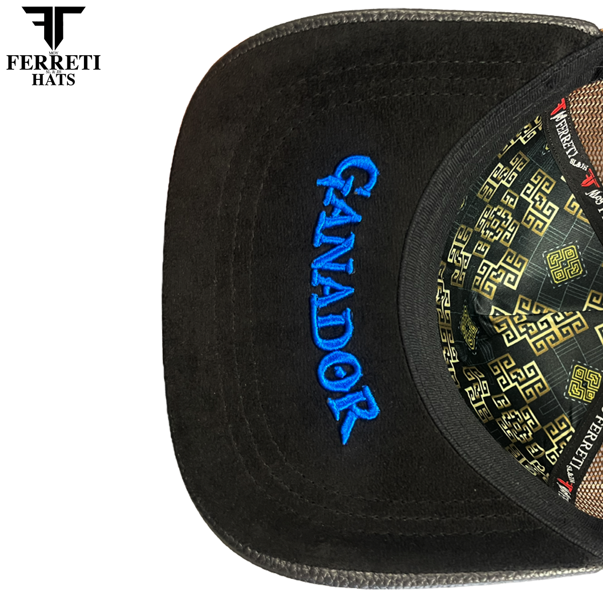 FERRETI HATS PREMIUM FT192 Mr Gallo Malla Cafe Baseball Cap For men