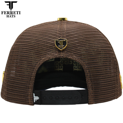 FERRETI HATS PREMIUM FT192 Mr Gallo Malla Cafe Baseball Cap For men