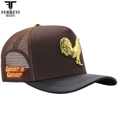 FERRETI HATS PREMIUM FT192 Mr Gallo Malla Cafe Baseball Cap For men