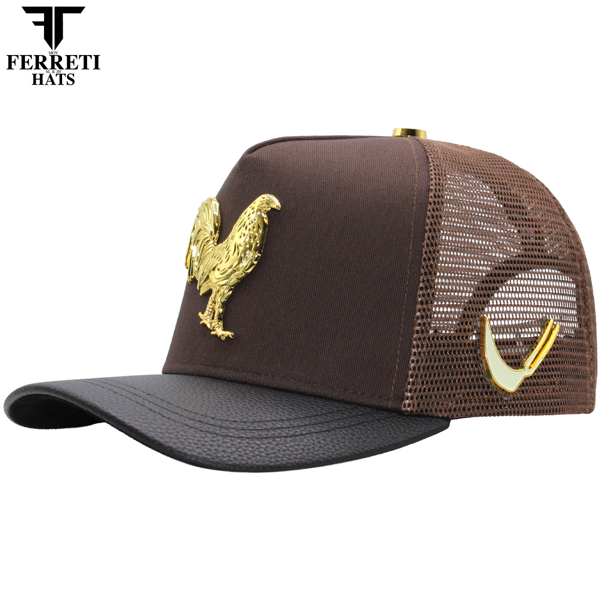 FERRETI HATS PREMIUM FT192 Mr Gallo Malla Cafe Baseball Cap For men