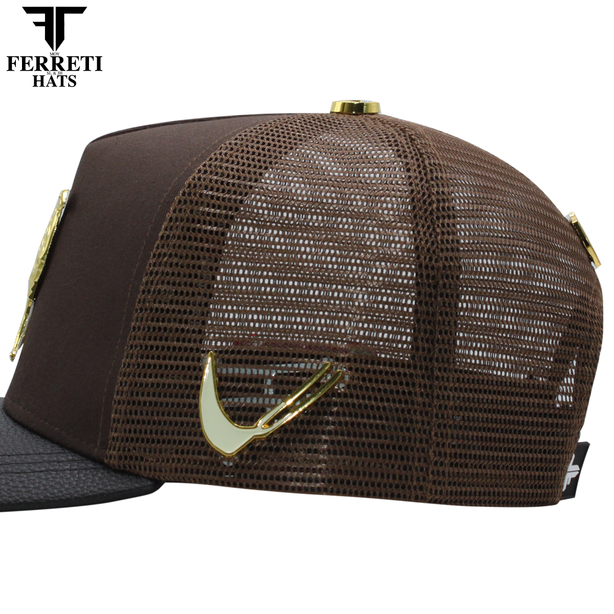 FERRETI HATS PREMIUM FT192 Mr Gallo Malla Cafe Baseball Cap For men