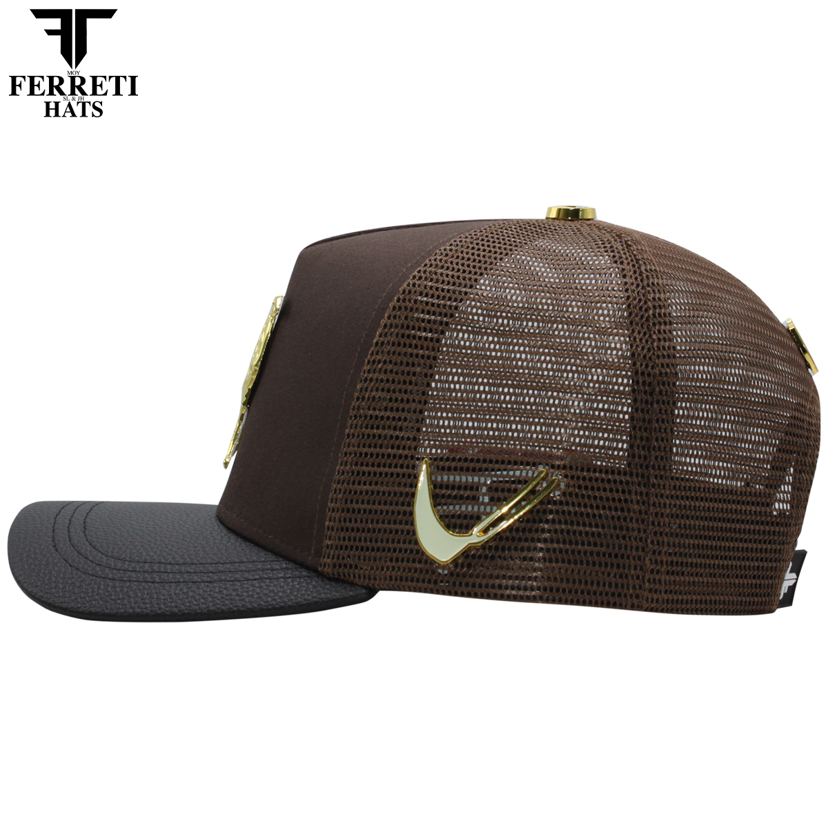 FERRETI HATS PREMIUM FT192 Mr Gallo Malla Cafe Baseball Cap For men