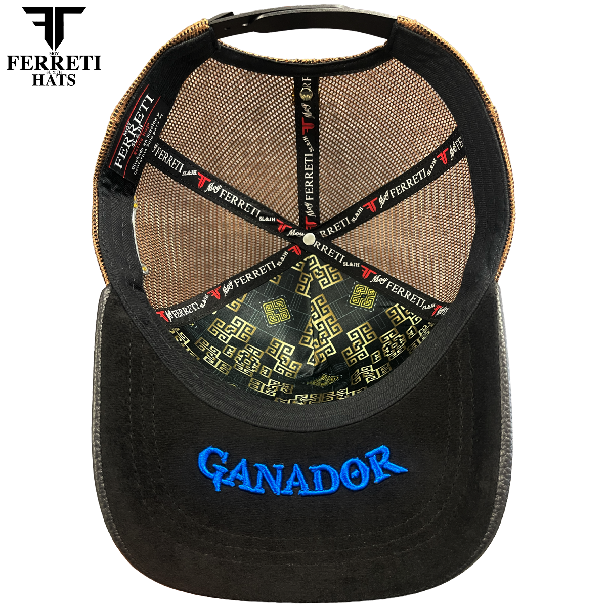FERRETI HATS PREMIUM FT192 Mr Gallo Malla Cafe Baseball Cap For men