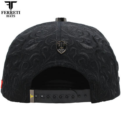 FERRETI HATS PREMIUM FT195 Money Addicted Baseball Cap For Men