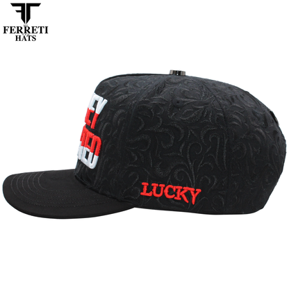 FERRETI HATS PREMIUM FT195 Money Addicted Baseball Cap For Men