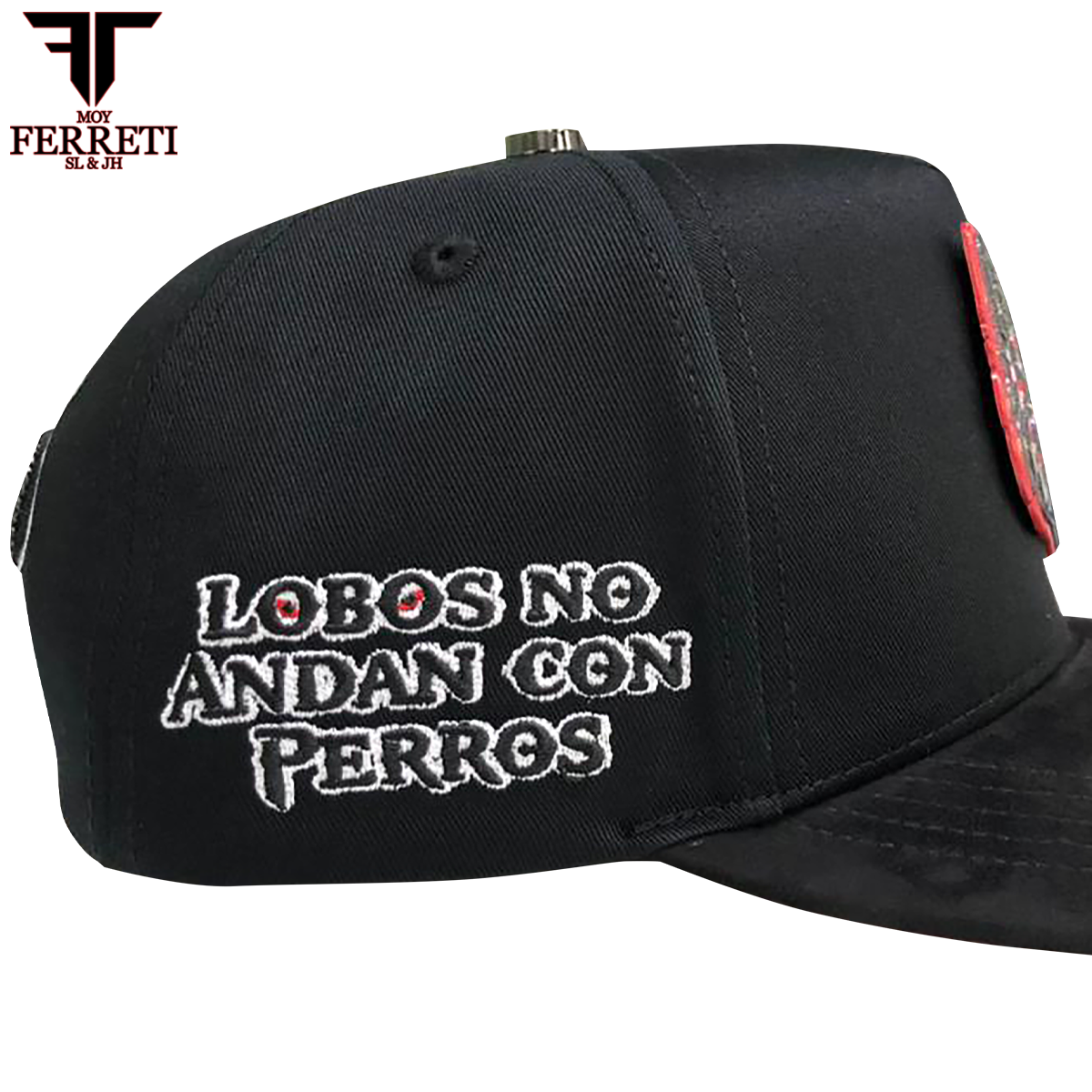 FERRETI HATS PREMIUM FT197 El Lobo Baseball Cap For Men