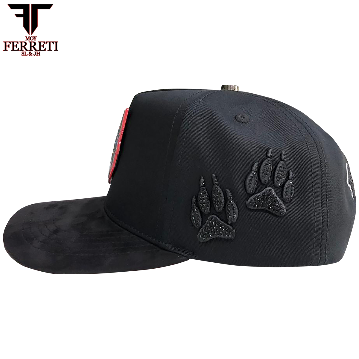 FERRETI HATS PREMIUM FT197 El Lobo Baseball Cap For Men