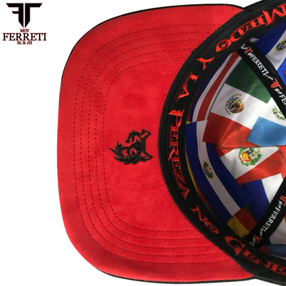 FERRETI HATS PREMIUM FT197 El Lobo Baseball Cap For Men