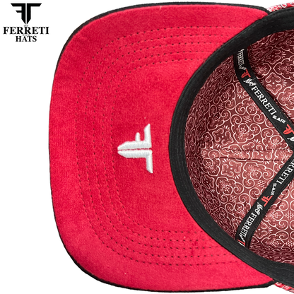 FERRETI HATS PREMIUM FT202 Royal Compass Baseball Cap For Men