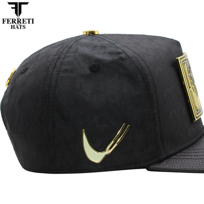 FERRETI HATS PREMIUM FT204 Golden Rooster Baseball Cap For Men