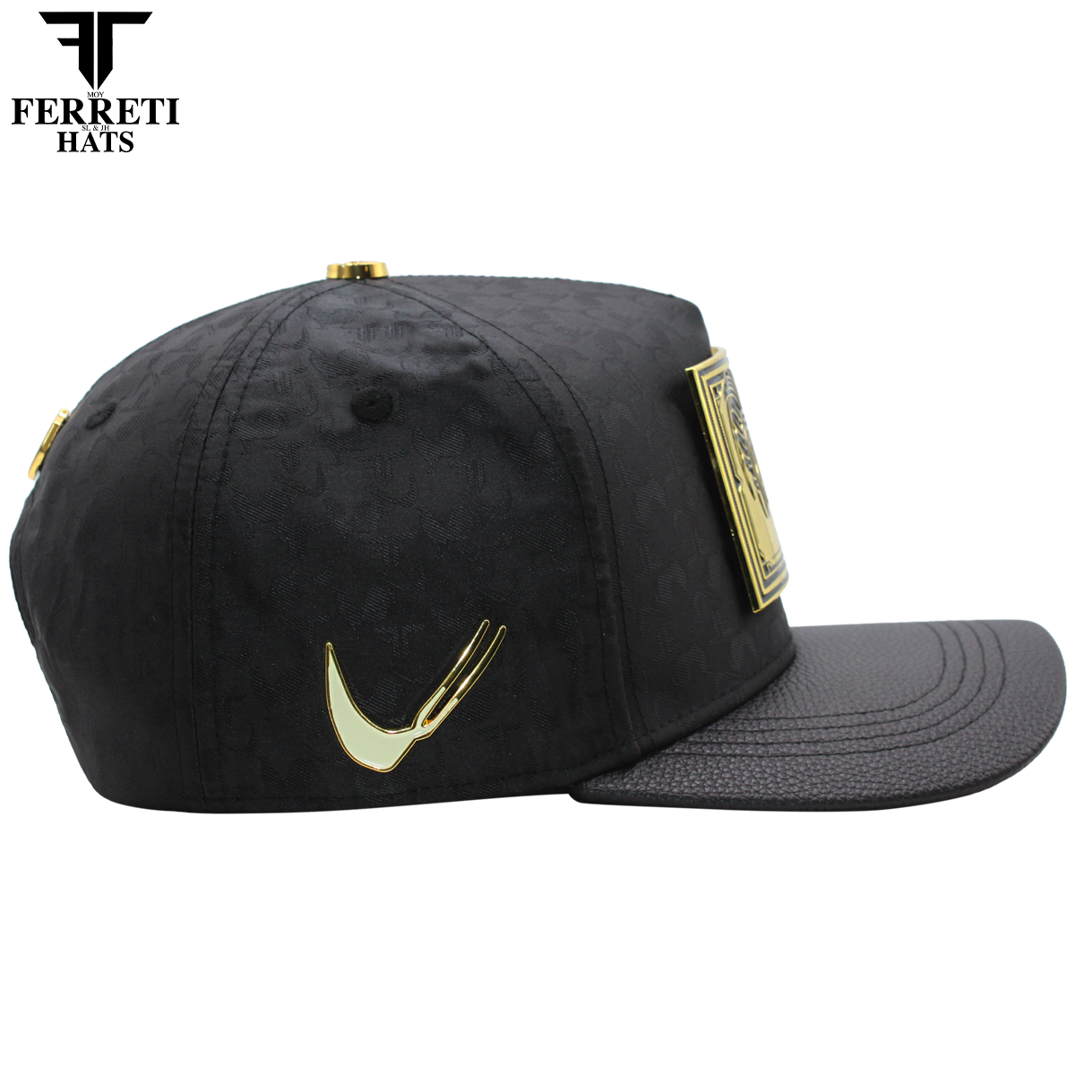 FERRETI HATS PREMIUM FT204 Golden Rooster Baseball Cap For Men