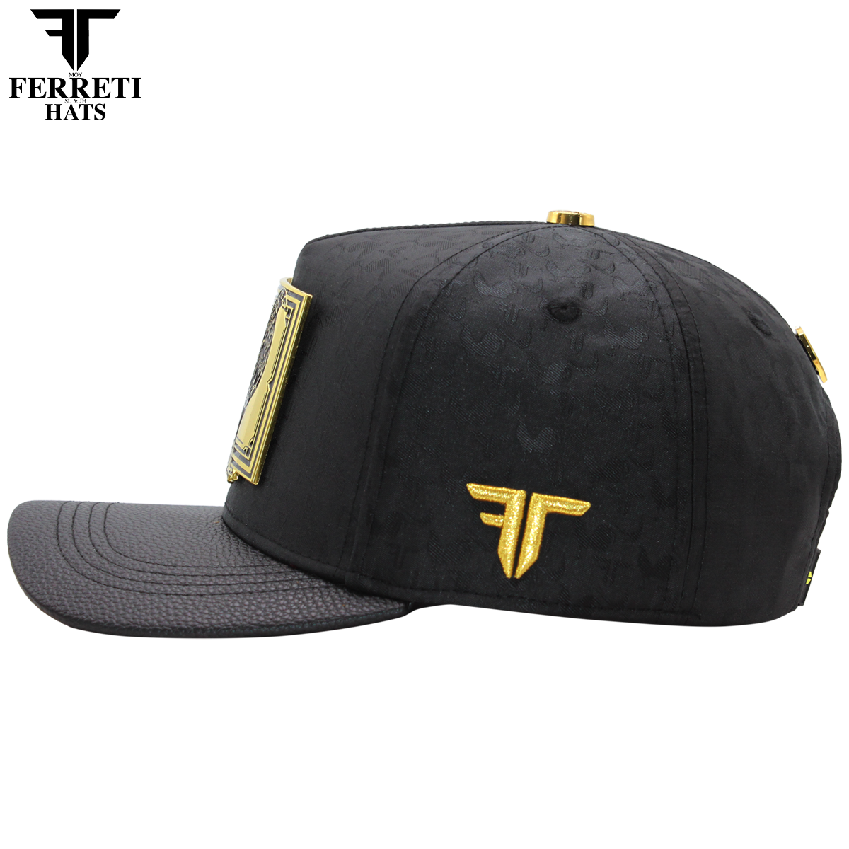 FERRETI HATS PREMIUM FT204 Golden Rooster Baseball Cap For Men