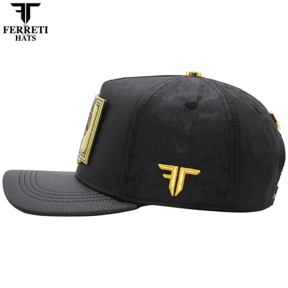 FERRETI HATS PREMIUM FT204 Golden Rooster Baseball Cap For Men