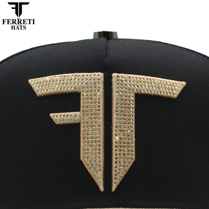 FERRETI HATS PREMIUM FT208 Mr. FT Beige Baseball Cap For Men