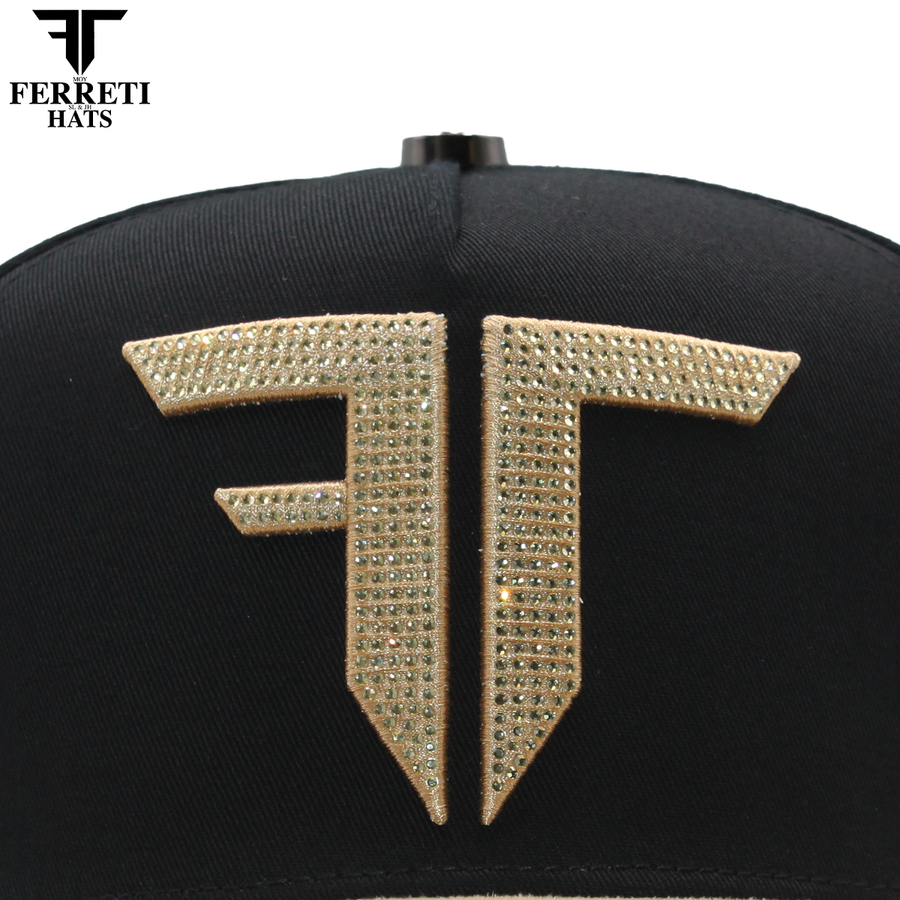 FERRETI HATS PREMIUM FT208 Mr. FT Beige Baseball Cap For Men