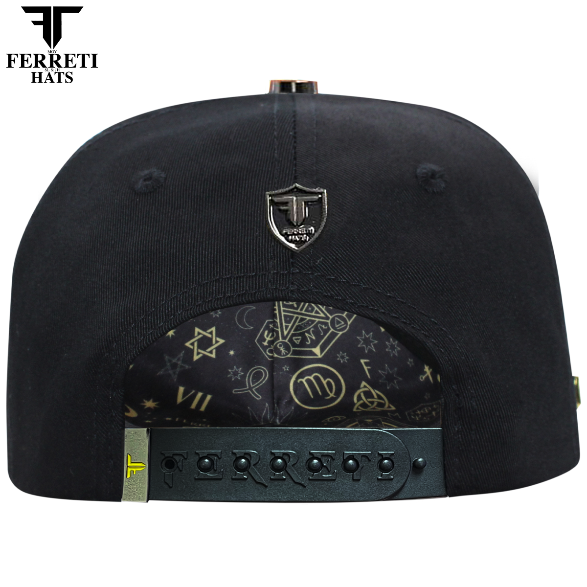 FERRETI HATS PREMIUM FT208 Mr. FT Beige Baseball Cap For Men