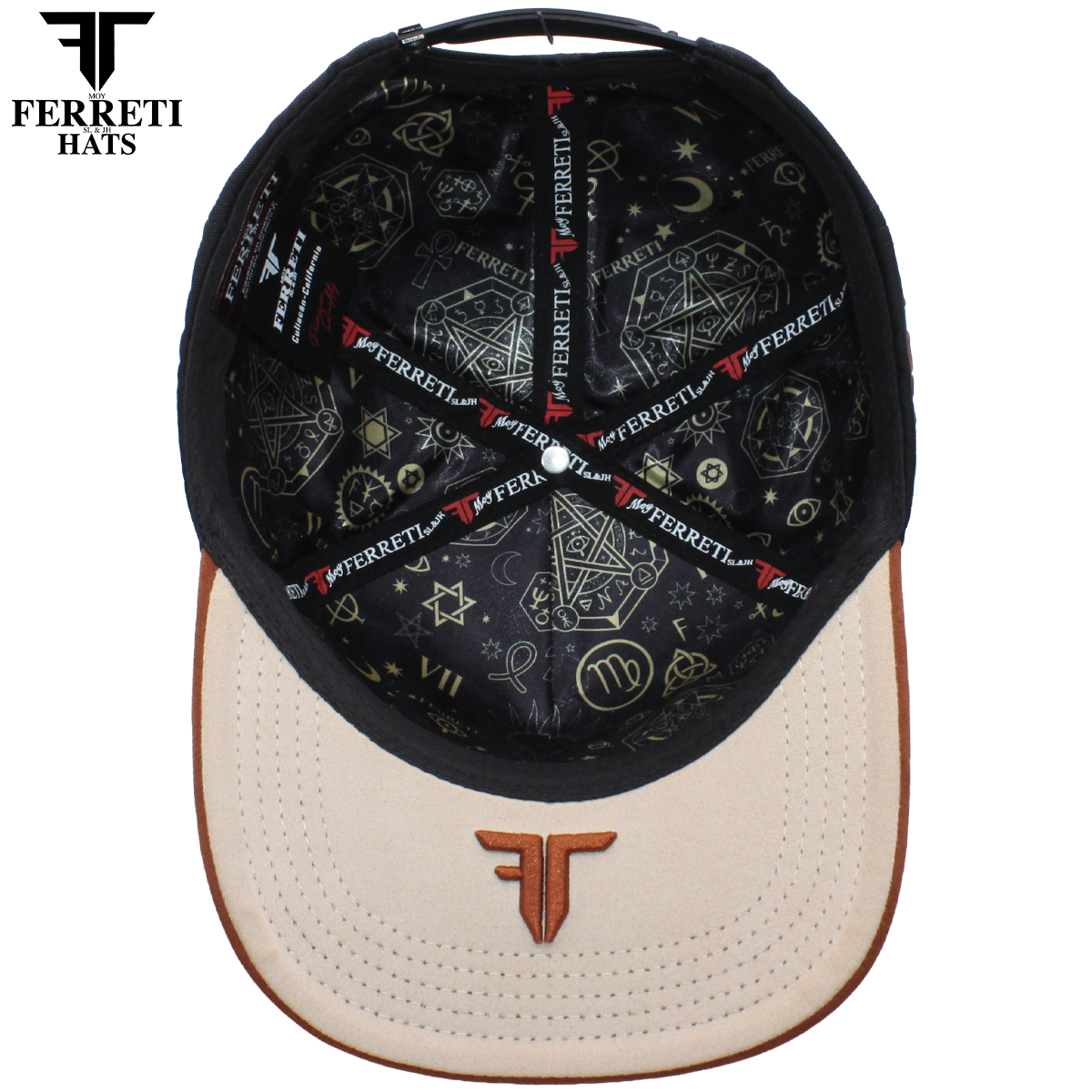 FERRETI HATS PREMIUM FT208 Mr. FT Cafe Baseball Cap For Men