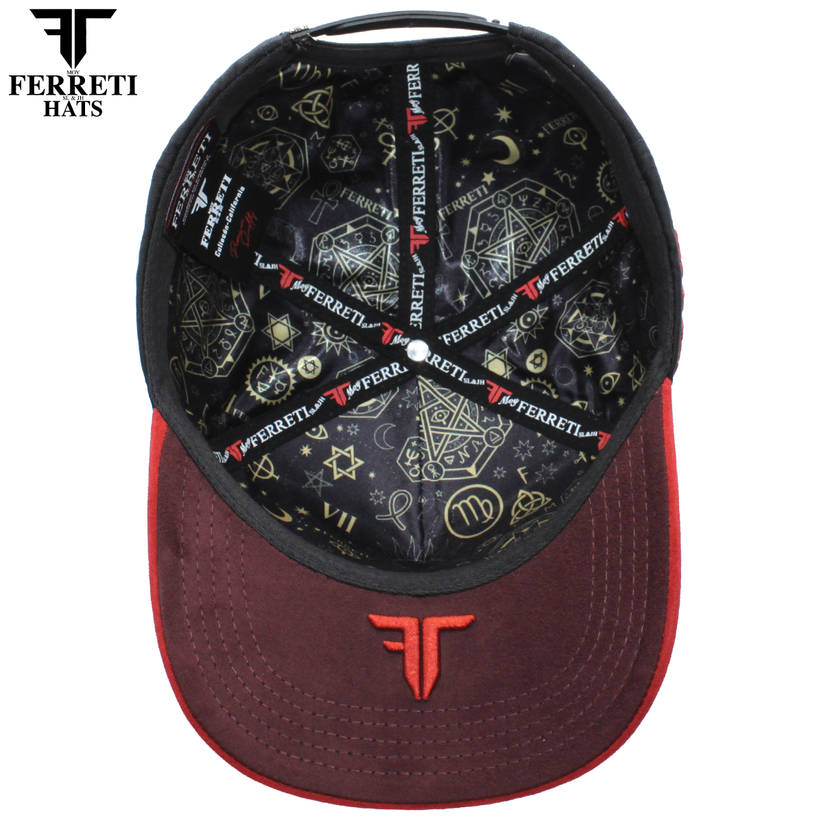 FERRETI HATS PREMIUM FT208 Mr. FT Ladrillo Baseball Cap For Men