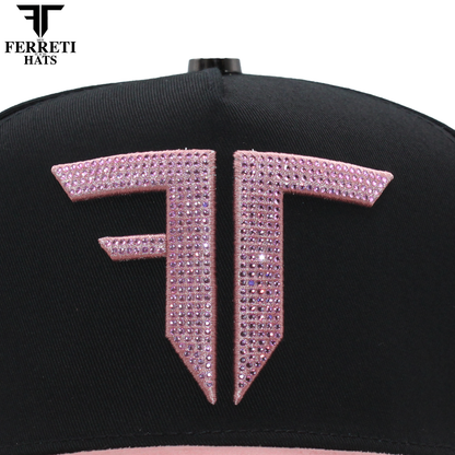 FERRETI HATS PREMIUM FT208 Mr. FT Rosa Baseball Cap For Men