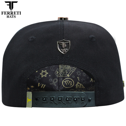 FERRETI HATS PREMIUM FT208 Mr. FT Rosa Baseball Cap For Men