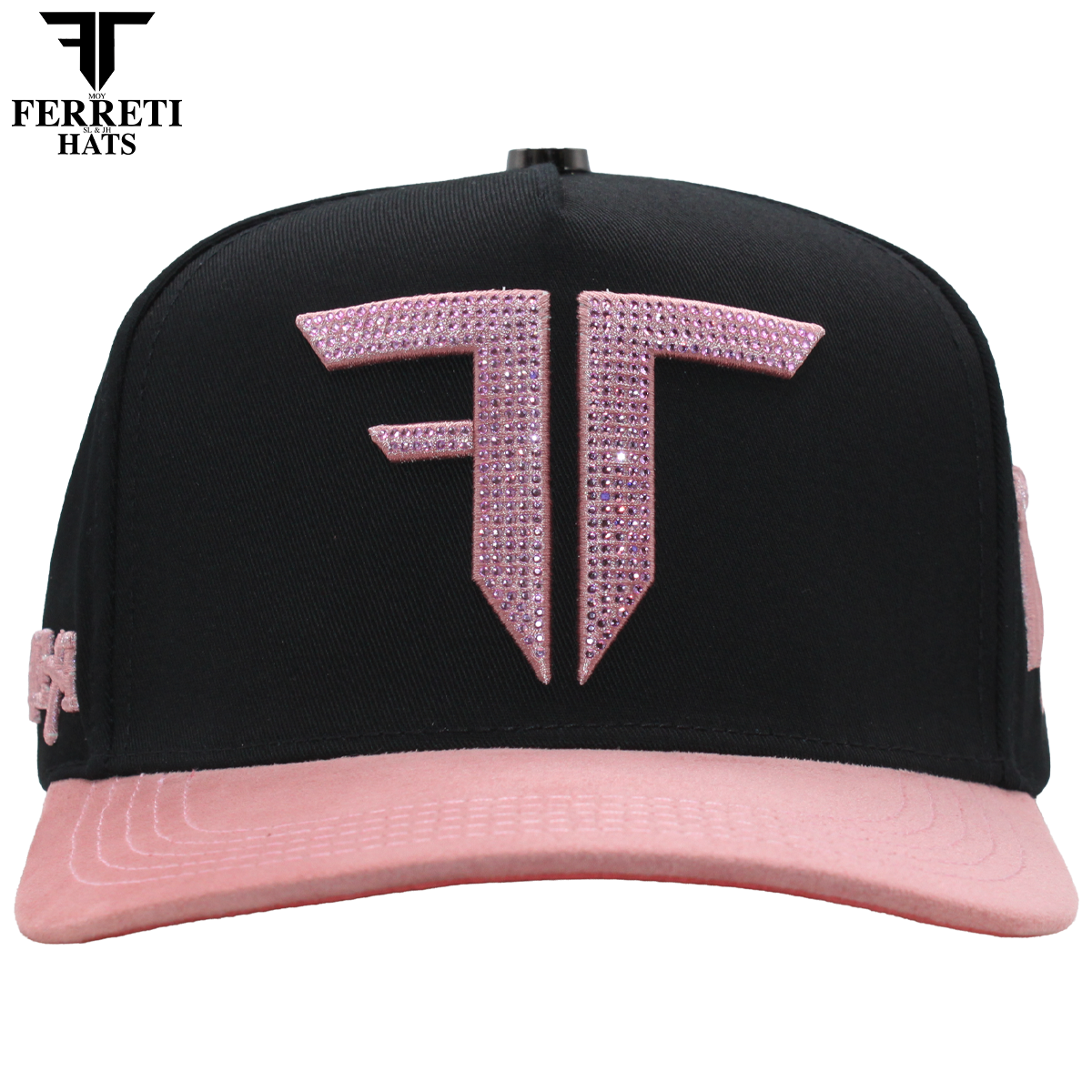 FERRETI HATS PREMIUM FT208 Mr. FT Rosa Baseball Cap For Men