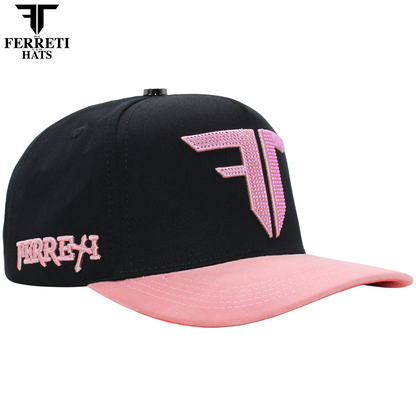 FERRETI HATS PREMIUM FT208 Mr. FT Rosa Baseball Cap For Men