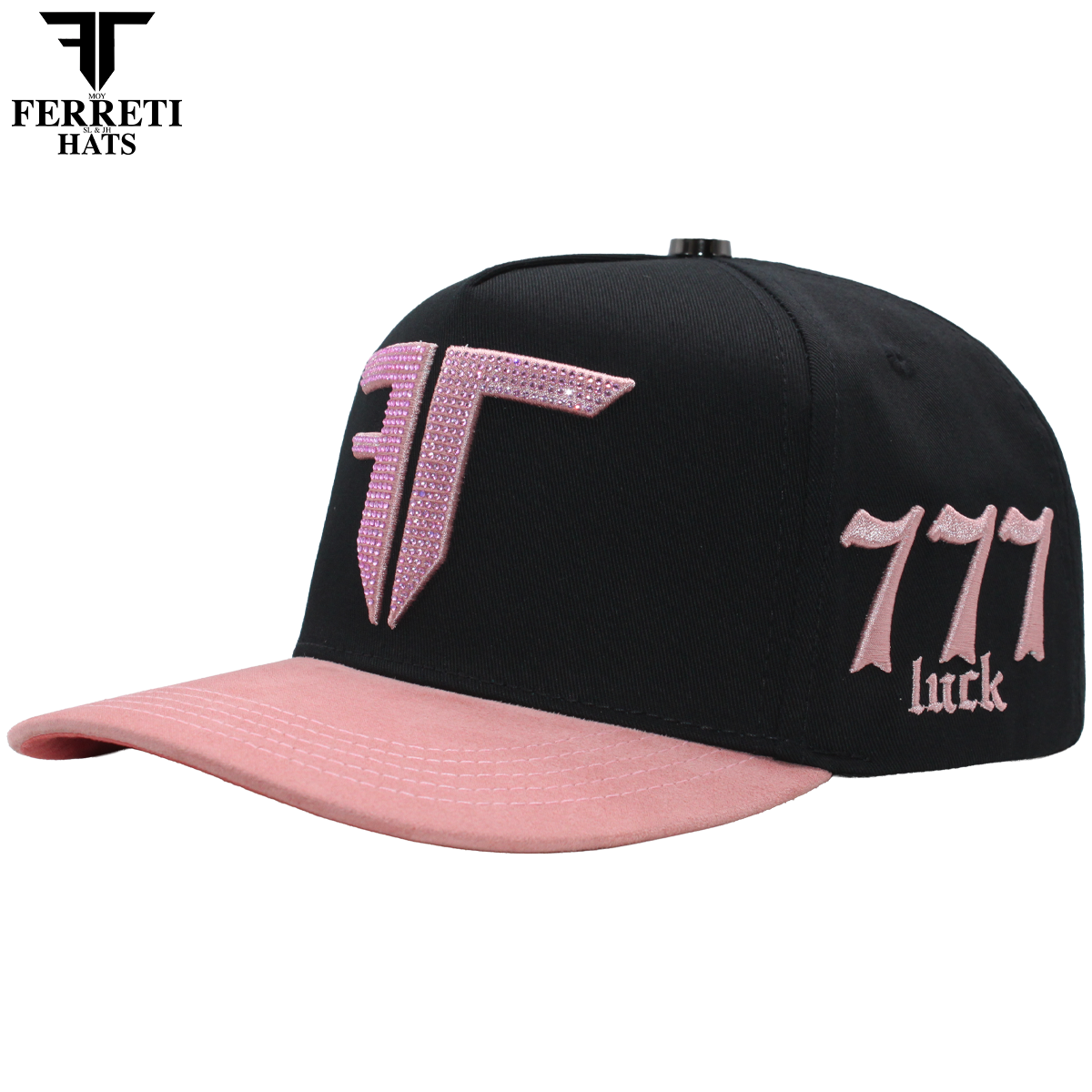 FERRETI HATS PREMIUM FT208 Mr. FT Rosa Baseball Cap For Men