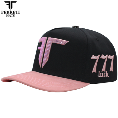 FERRETI HATS PREMIUM FT208 Mr. FT Rosa Baseball Cap For Men