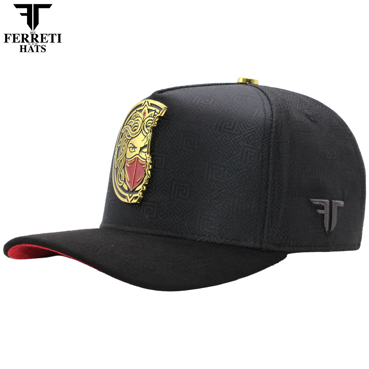 FERRETI HATS PREMIUM FT211 Reyna de Oro Baseball Cap For Men