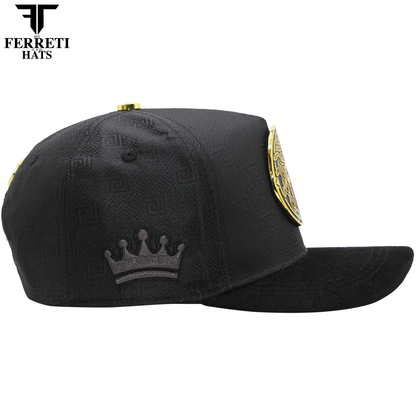 FERRETI HATS PREMIUM FT211 Reyna de Oro Baseball Cap For Men