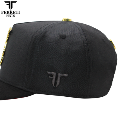 FERRETI HATS PREMIUM FT211 Reyna de Oro Baseball Cap For Men
