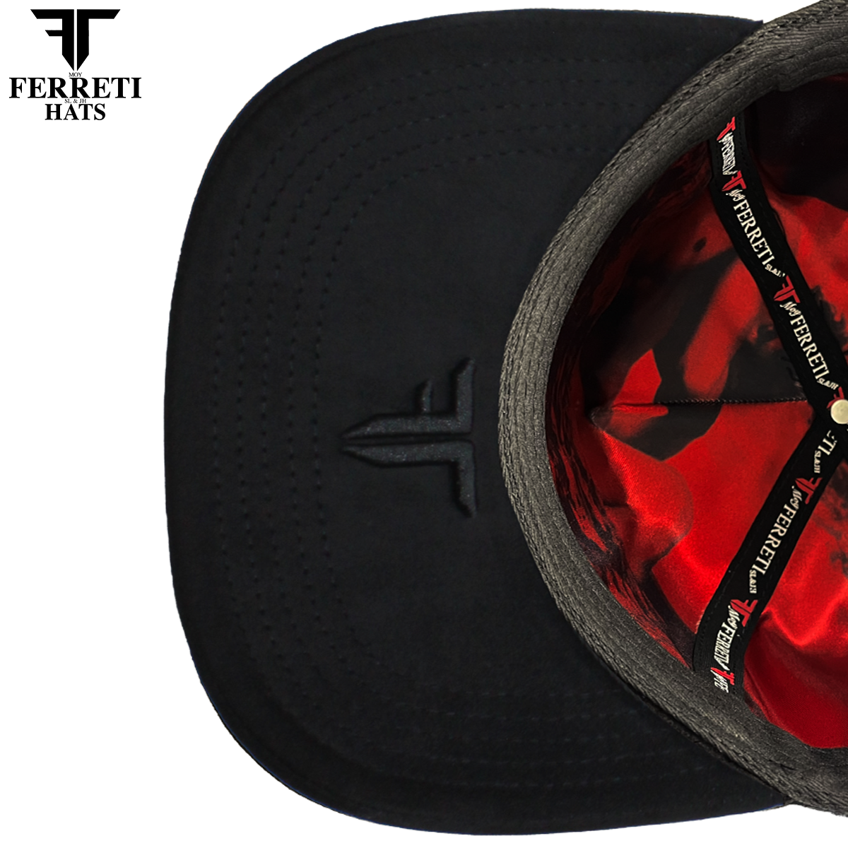 FERRETI HATS PREMIUM FT217 Angels On Hell Baseball Cap For Men