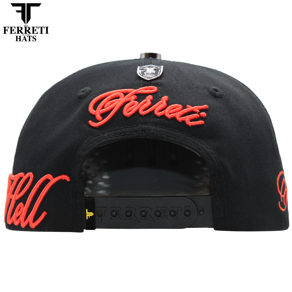 FERRETI HATS PREMIUM FT217 Angels On Hell Baseball Cap For Men