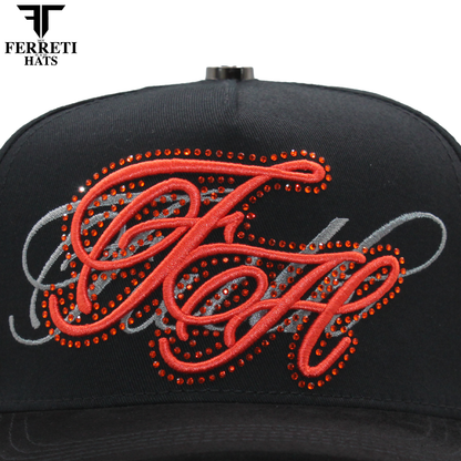 FERRETI HATS PREMIUM FT217 Angels On Hell Baseball Cap For Men