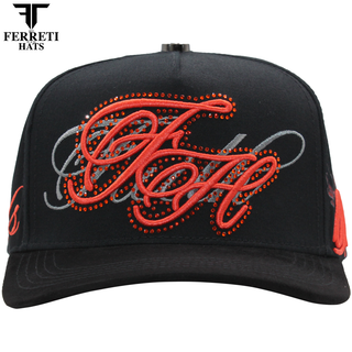 FERRETI HATS PREMIUM FT217 Angels On Hell Baseball Cap For Men