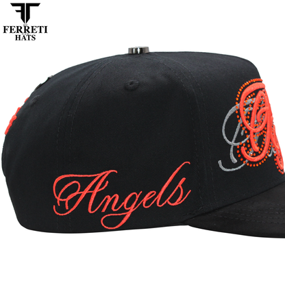 FERRETI HATS PREMIUM FT217 Angels On Hell Baseball Cap For Men