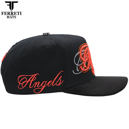 FERRETI HATS PREMIUM FT217 Angels On Hell Baseball Cap For Men