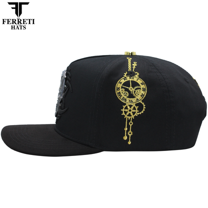 FERRETI HATS PREMIUM FT227 King Of Death Baseball Cap For Men
